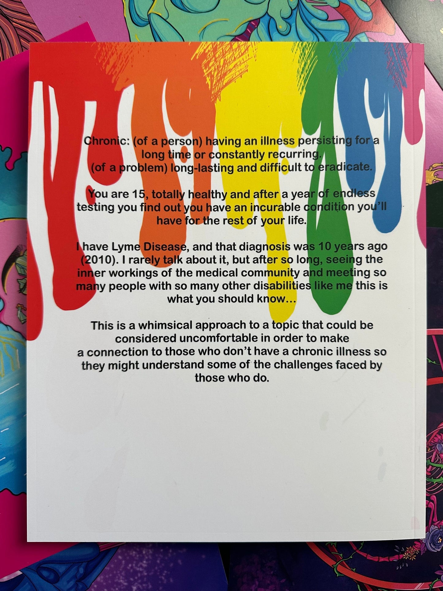 SickKid- Chronic Illness and Mental Health ZINE